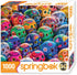 Springbok's Sugar Skulls 1000 Piece Jigsaw Puzzle - Colorful Display of Painted Skulls, Mexican Folk Art