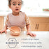 Babeehive Goods Bowls - Stress-Free Mealtime, Food-Grade Silicone, Sturdy Suction Bowl and Soft Spoon, BPA-Free