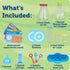 19 3+ Learning Resources Splashology! Water Lab Science Kit, STEM Playtime, Water Activities, Pieces, Ages