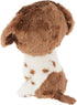 TY 2007517 Muddles Brown & White Dog Beanie Boo Stuffed Animal, Multicoloured