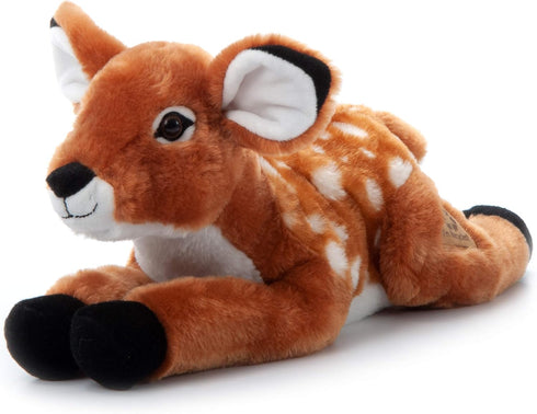 17 inches The Petting Zoo Fawn Stuffed Animal, Gifts for Kids, Wild Onez Zoo Animals, Fawn Plush Toy