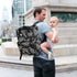 Backpack Backpacks MNSRUU Diaper Bag Moth Skull Moon Esoteric Diaper Bag Multifunction Travel Diaper Bag Tote Large