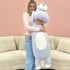 MorisMos Big Unicorn Body Pillow 4 Feet, 51 in Long Plush Unicorn Pillow for Kids, Soft Hugging Gift