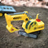 Maxx Action 17 3 Playset Vehicle Transport with Excavator Bright Lights and Construction Sounds | Friction Powered