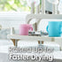 100% countertop PopYum Glacier White Space Saving Drying Rack from Recycled Bottles, for Baby Bottles, Plastic Bags