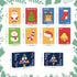 2-8 OHOME Back to School Supplies - Christmas Card Game Snowman Sock Cane Bell Hat for Family Kids Adults Teens Easter