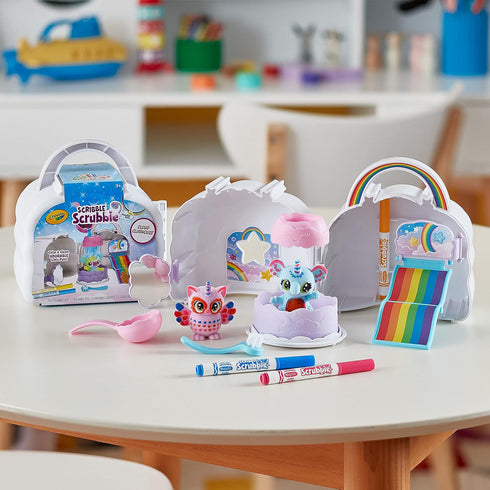 Crayola Scribble Scrubbie Cloud Playset, Toy for Kids Ages 3-6, Great Gift