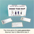 Mind The Gap Just The Questions Expansion Pack - 1000 New Questions for All Generations + 50 New Challenge Cards