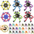 YIZER Easter Basket Stuffers Transformable Fidget Spinners,30PCS Funny Sensory Fidget Toys Deformable Chain
