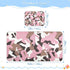 SyXIOP 28" 52" Camouflage Brown Peach Cooling Baby Bed Mattress x Breathable Crib Mattress pad for Baby&Toddler