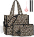 IBFUN Diaper Bag Tote for Baby - Large Baby Bag 4Pcs with