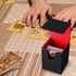 6 Pack Leather Deck Card Boxes - Magnetic Playing Card Storage Box for 100+ Cards Compatible with MTG TCG