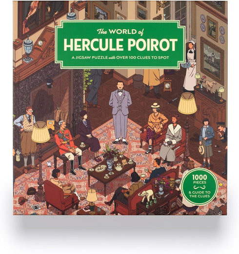 The World of Hercule Poirot 1000 Piece Puzzle