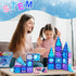 Magnetic Tiles Kids Toys, 47pcs Building Blocks for 3-8 Year Old Boys and Girls, Educational Fun