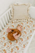 Ferra Copper Pearl Premium Knit Crib Sheets - Breathable and Soft, Fitted for Standard Mattresses, Perfect for Baby