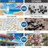 300 300 20.5*15 inch Pieces Puzzle for Adults | Beach House Puzzle | Recycled Cardboard Large Piece Jigsaw Puzzles