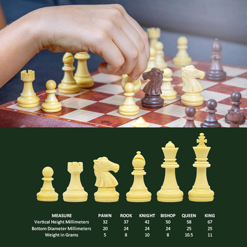 Magnetic Portable Travel Chess Set, 12" x 12" Foldable Chess Board Game with Storage Bags for Chess Pieces