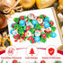 Christmas Erasers for Kids Bulk, Assorted Christmas Tree, Santa, Snowman, Snowflake Novelty Erasers for Holiday Gifts