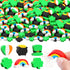 St. Patrick's Mini Erasers for Kids, Cute Classroom Prizes, Fun Puzzle Erasers for Party Supplies (240 Pieces)