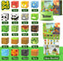 3-5 5-7, 3 4 5 6 7 8 Magnetic Blocks-Build Mine Magnet World Dinosaur Panda Toys Kids Games, Toddler STEM Educational