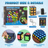 Mini-13 2x2x2 Cube-4 1 Magnetic Fidget Spinner Blocks, Glow Magnet Cube & Transformable Fidget Spinner & Infinity Cube