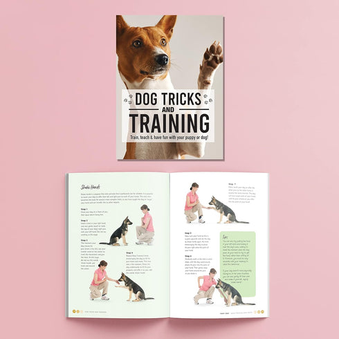 Hinkler Dog Tricks and Training Box Set, Pet Care Guide, Dog Training Essentials, Access to Online Training Videos,