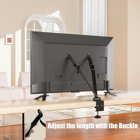 304 TV Safety Straps, No-Drill TV Straps Safety for Flat Screen, Anti-Tip Furniture Anchors for Baby Proofing