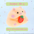 2pcs Taba Squishy Handmade Hamster Squeeze Toys, Stress Relief Squishies for Kids Party Favors,Fidget Toys Suitable