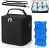 Accmor Pack, 6 9oz Breastmilk Cooler Bag with Ice Baby Bottle Cooler Bags, Insulated Bottle Cooler Tote Bags On The Go