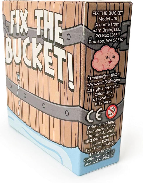 Cabooses in the corner 7+, 23 Fix The Bucket! Card Game Folk Song Inspired Quick Family Game for Kids & Adults, Fun