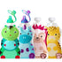 ChooMee SnakPack Reusable Baby Food Pouch Starter Set, 4 CT, 5 oz, Includes 2CT SoftSip Pouch Tops, Green Purple
