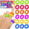 Fidget Toys Sensory Rings for Kids: Quiet Textured Ring 18 Pack -