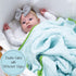 100% 6-Layer 47x47 LollyBanks Muslin Quilt, Cotton Lightweight Baby Blanket for Boys and Girls, Soft and Breathable