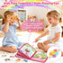 Hiber Sea 22 1 1-3, 1 1 2 in Busy Book for Toddlers Sprite Montessori Toys for Year Old with Fishing Game, Soft Sensory