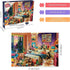 HUADADA Jigsaw Puzzles for Adults - 1000 Pieces Pets Room - Perfectly Interlock - Home Decor Gift