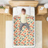 siphylline 52" 34" Red Blue Swallow Retro Extra Large Resuable Changing Pad Covers Highly Absorbent Potty Training