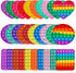 kapibarasensei Random 12 Pcs Fidget Toys,Push Pop Fidget Sensory Toys Set,Stress Relief Gifts