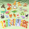 FOIMAS 3D Animal Puzzles for Kids,30 Pack Educational Jungle Animal Puzzle Dinosaur Farm