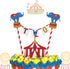 Circus Two Birthday Cake Topper, Circus Theme Second Birthday Photo Booth Props Cake Decorations