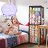 1) Trycooling Stuffed Animal Storage Zoo Stuffed Animal Holder Space Save Vertical Stuffed Animals Storage PVC