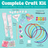 5 6+) Creativity for Kids Chic Boutique: DIY Headbands Craft Kit - Create Unique Designs for Girls | Spring Crafts