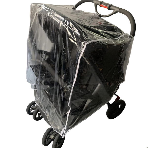 Universal Waterproof Twins Baby Pushchair Rain Cover, Double Pushchair Dust Proof Cover, Stroller Raincover Accessories