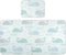 Burbuja Baby Cooling Mat Cute Whales Bed Pad Ice Silk Cool Mat for