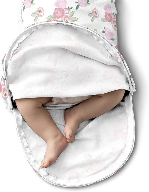 0-3 2-Pack SwaddleMe Luxe Easy Change Swaddle Size Small/Medium, Months, (Water Color Floral)