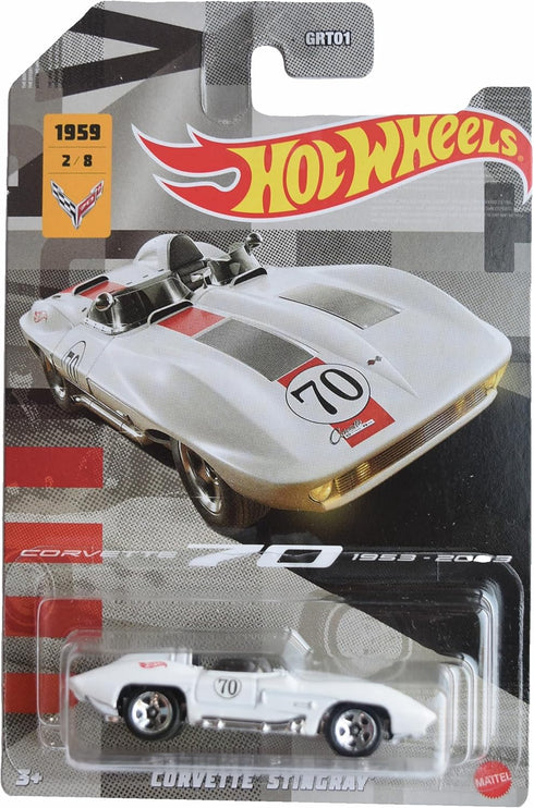 Hot Wheels Stingray 1/64 Scale Die Cast Car, Exclusive Wheels for Kids, Boys