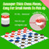 2 1 Set, 59 3+ in Checkers Magnetic Game Board -Checkers & Tic-Tac-Toe, Thick Foam Checker Road Travel Game with Reward