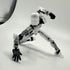 3D Printed 5.54-Inch Multi-Jointed Action Figures Dummy13, Hand Painted Movable Toy with Accessories, Desk Decoration
