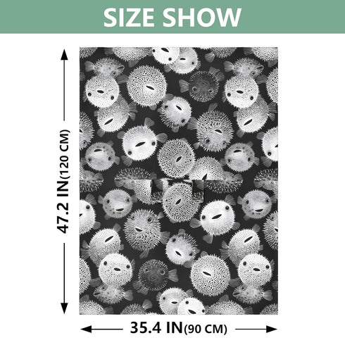 Mazeann White Black Pufferfish Sea Car Seat Cover Baby Breathable Soft Infant Carseat Covers Canopies Babies Carrier