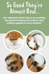 Living Nature Large Tiger Cub Stuffed Animal, Fluffy Soft Toy Gift for Kids, 12 inches