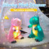 13'' Houwsbaby Glowing LED T-Rex Dinosaur Light Up Stuffed Animal Soft Colorful Plush Toy Hugging Present for Kids Boys